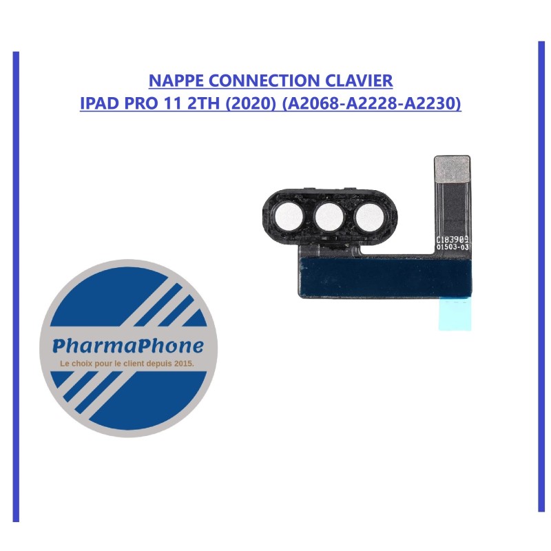 NAPPE CONNECTION CLAVIER IPAD PRO 11 1TH (A1980-A2013-A1934)