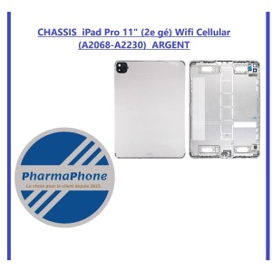CHASSIS  iPad Pro 11" (2e gé) Wifi Cellular (A2068-A2230)  Gris Sidéral