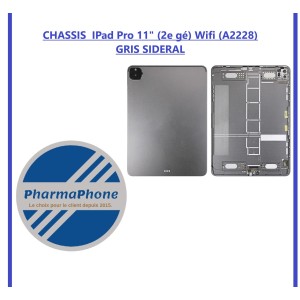 CHASSIS  IPad Pro 11" (2e gé) Wifi (A2228)  GRIS SIDERAL