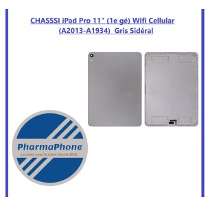 CHASSIS  iPad Pro 11" (2e gé) Wifi Cellular (A2068-A2230)  Gris Sidéral