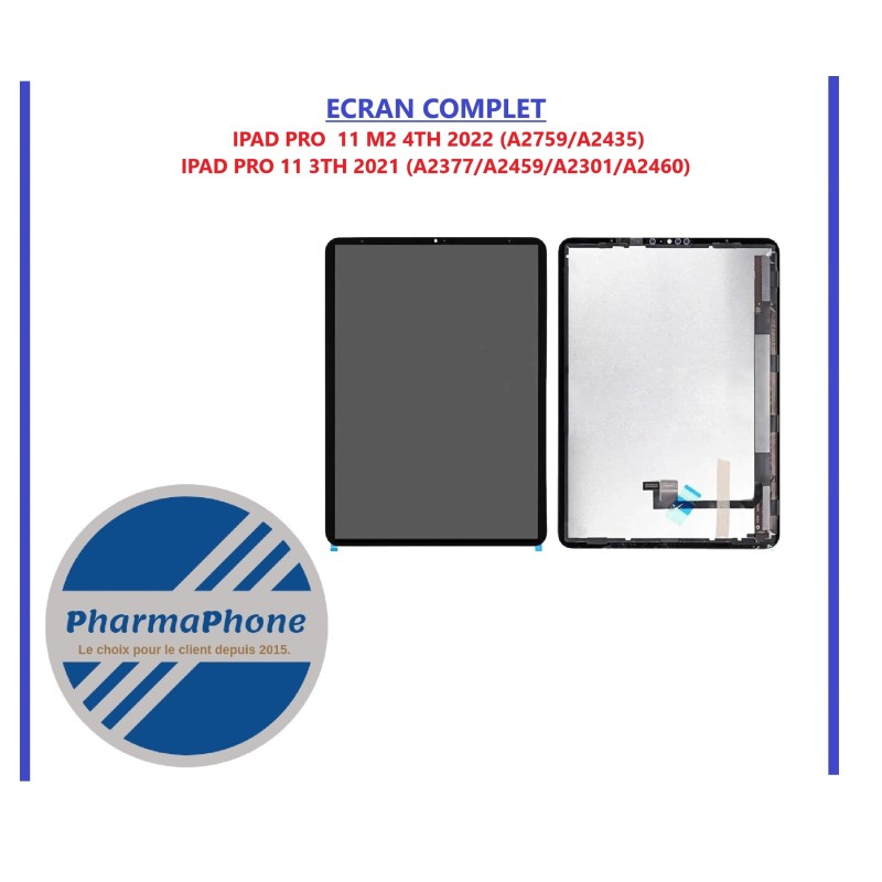 ECRAN COMPLET IPAD PRO 11 3TH 2021 / IPAD PRO  11 M2 4TH 2022
