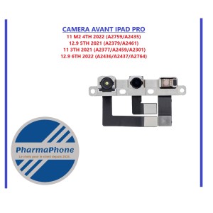 CAMERA AVANT  IPAD PRO 11 M2 4TH 2022 / 12.9 5TH 2021 / 11 3TH 2021 / 12.9 6TH 2022