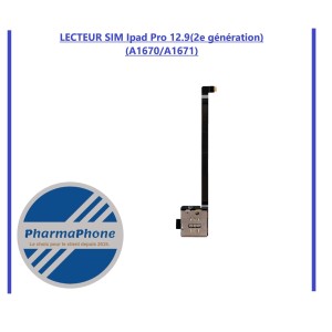 LECTEUR SIM  IPad Pro 12.9 (2e génération) (A1670/A1671)