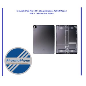 CHASSIS   IPad Pro 11 (3e génération) A2459 Wifi + CELLULAR GRIS SIDERAL