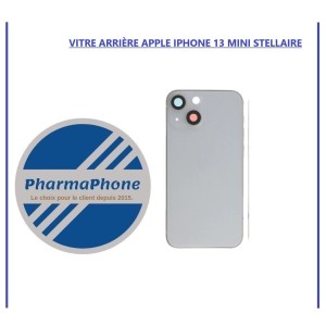 VITRE ARRIÈRE APPLE IPHONE 13 MINI STELLAIRE  - EMPLACEMENT: Z2-R15-E33