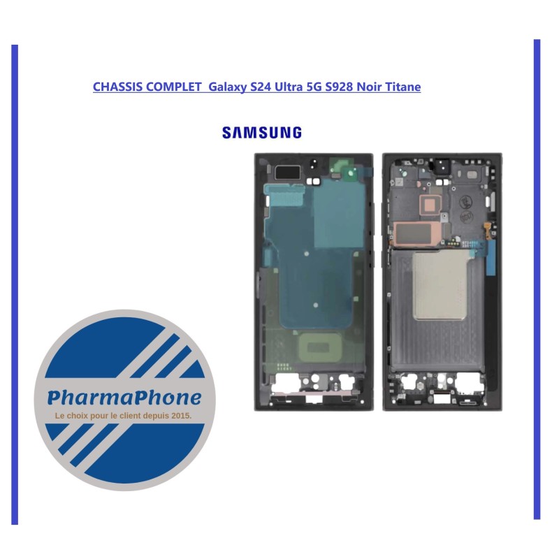 CHASSIS COMPLET Galaxy S24 Ultra 5G S928 Noir Titane CHASSIS COMPLET Galaxy S24 Ultra 5G S928 Noir Titane