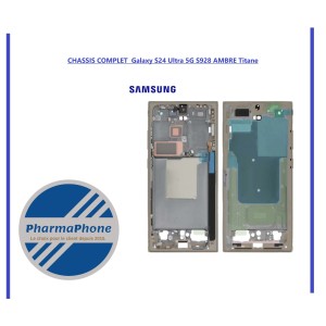 CHASSIS COMPLET  Galaxy S24 Ultra 5G S928 Noir Titane