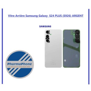 Vitre Arrière Samsung Galaxy  S24 PLUS (S926) ARGENT