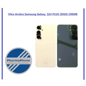 Vitre Arrière Samsung Galaxy  S24 PLUS (S926) ARGENT