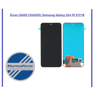 Écran (SANS CHASSIS) Samsung Galaxy S24 FE S721B Noir EMPLACEMENT: