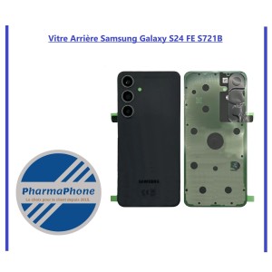 Vitre Arrière Samsung Galaxy S24 FE S721B noir