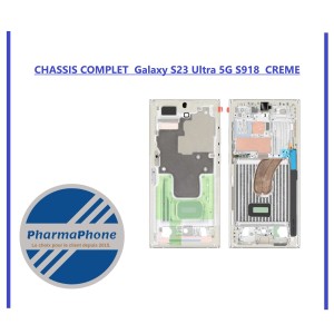 CHASSIS COMPLET  Galaxy S23 Ultra 5G S918  CREME