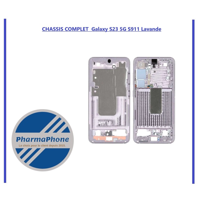 CHASSIS COMPLET  Galaxy S23 5G S911 LIME