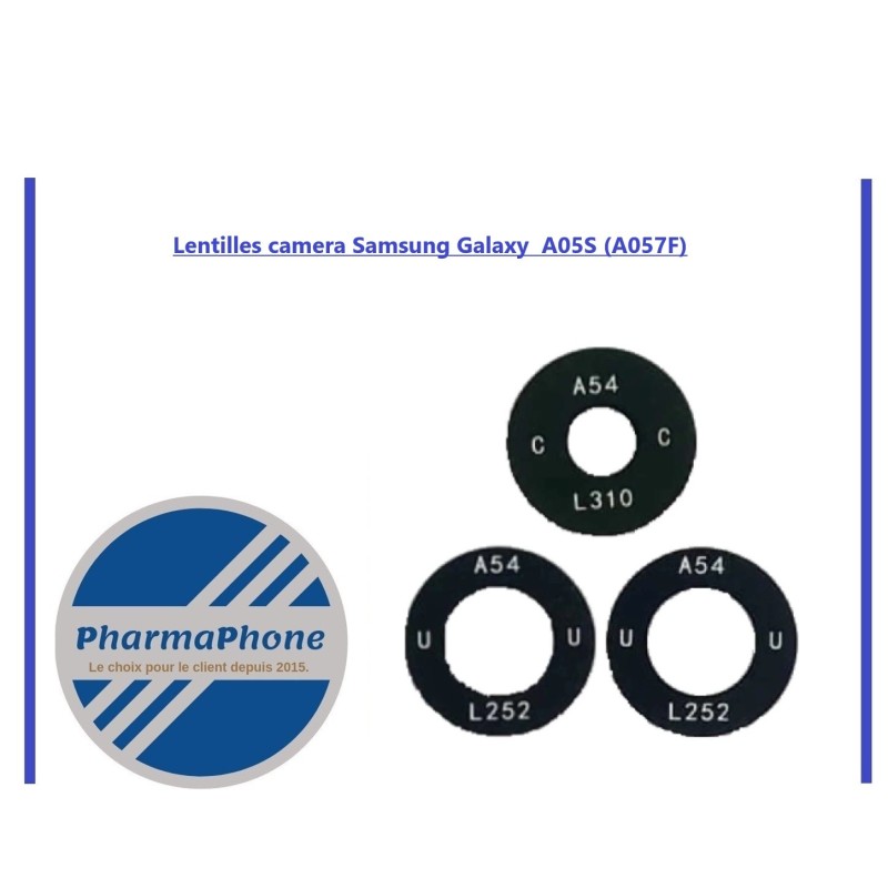 Lentilles camera Samsung Galaxy  A05S (A057F)