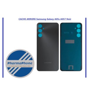 CACHE ARRIERE  Samsung Galaxy A05s A057  Noir