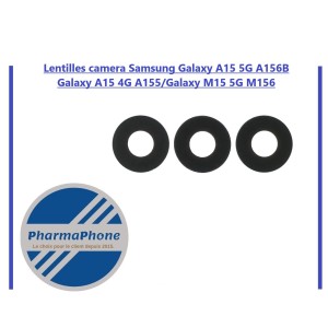 Lentilles camera Samsung Galaxy A15 5G A156B / A15 4G A155/ M15 5G M156