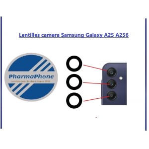 Lentilles camera Samsung Galaxy A25 A256