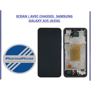 ECRAN ( AVEC CHASSIS)  SAMSUNG GALAXY A35 (A356) EMPLACEMENT :