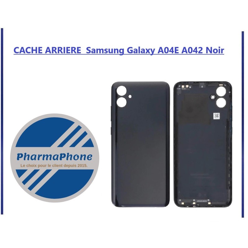 CACHE ARRIERE  Samsung Galaxy A04E A042 Noir