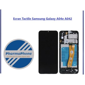 ECRAN  ( AVEC CHASSIS) SAMSUNG GALAXY A04E (A042) EMPLACEMENT :