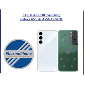 CACHE ARRIERE  Samsung Galaxy A55 5G A556 ARGENT