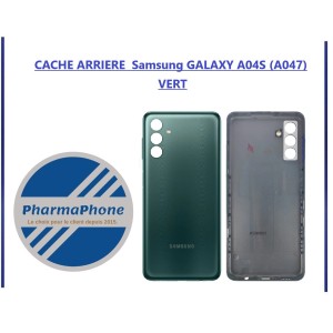 CACHE ARRIERE  Samsung GALAXY A04S (A047)  Noir