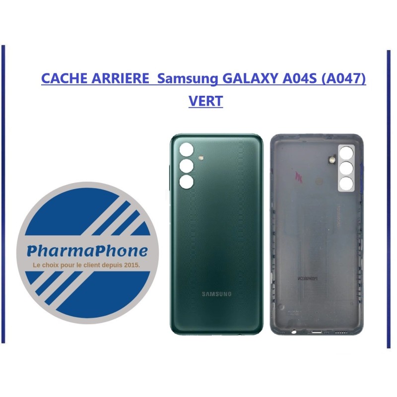 CACHE ARRIERE  Samsung GALAXY A04S (A047)  Noir