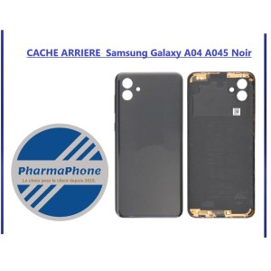 CACHE ARRIERE  Samsung GALAXY A04S (A047)  Noir