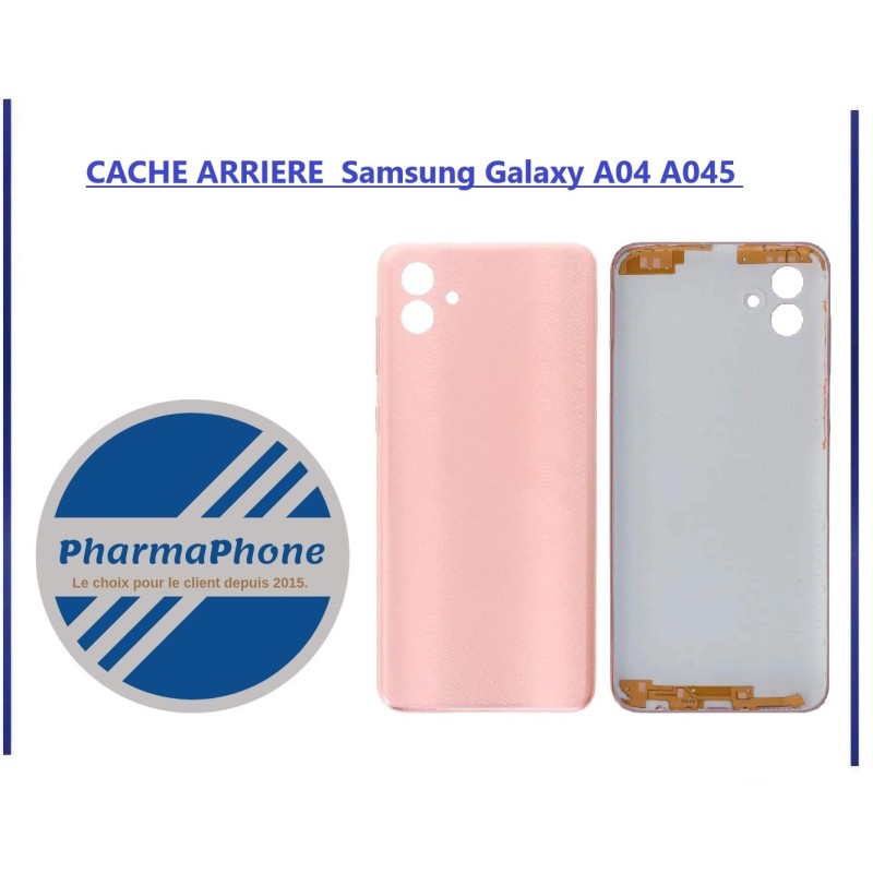 CACHE ARRIERE  Samsung GALAXY A04S (A047)  Noir