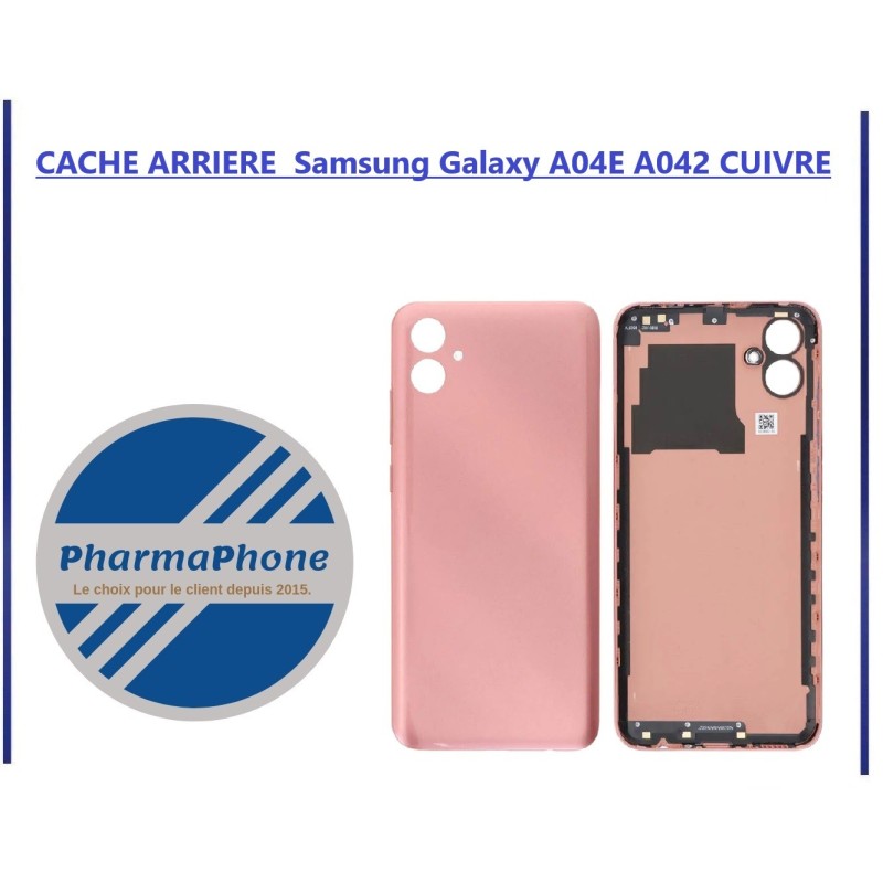 CACHE ARRIERE  Samsung Galaxy A04E A042 Noir