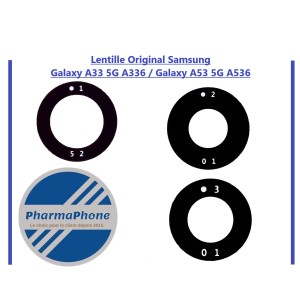 LENTILLE CAMÉRA PORTRAIT SAMSUNG GALAXY A33 5G (A336) - GALAXY A53 5G (A536)