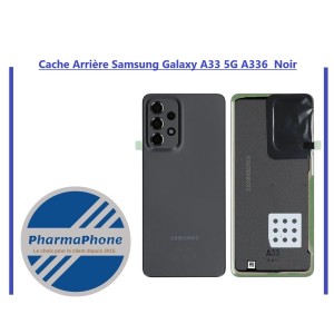 Cache Arrière Samsung Galaxy A33 5G A336  Noir