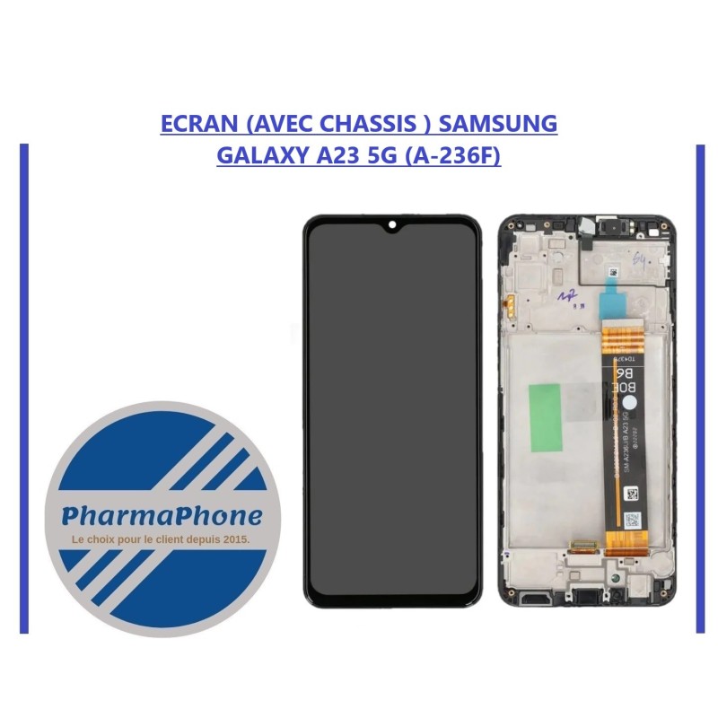 ECRAN (AVEC CHASSIS ) SAMSUNG GALAXY A23 5G (A-236F) EMPLACEMENT: Z2-R05-E05
