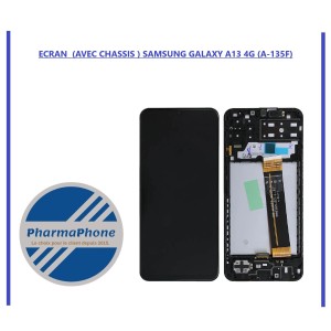 ECRAN  (AVEC CHASSIS ) SAMSUNG GALAXY A13 4G (A-135F) EMPLACEMENT: Z2-R05-E05