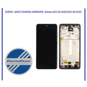 ECRAN  (AVEC CHASSIS) SAMSUNG  Galaxy A52 5G A526/A52 4G A525  EMPLACEMENT: Z2-R4-E5