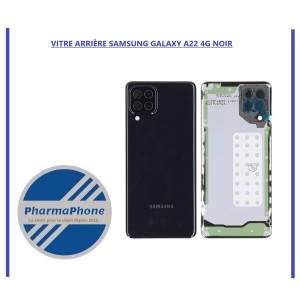VITRE ARRIÈRE SAMSUNG GALAXY A22 4G NOIR- EMPLACEMENT: Z2-R15-E56