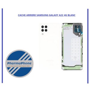 VITRE ARRIÈRE SAMSUNG GALAXY A22 4G NOIR- EMPLACEMENT: Z2-R15-E56