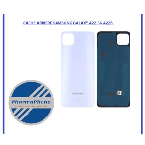CACHE ARRIERE SAMSUNG GALAXY A22 5G A226 NOIR- EMPLACEMENT: Z2-R15-E56