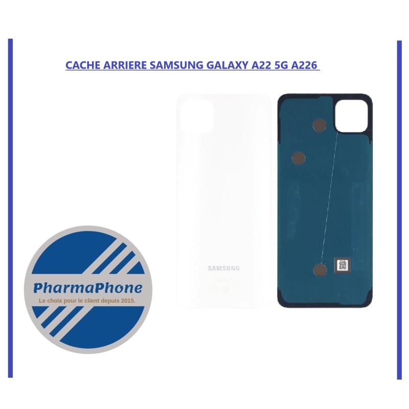 CACHE ARRIERE SAMSUNG GALAXY A22 5G A226 NOIR- EMPLACEMENT: Z2-R15-E56