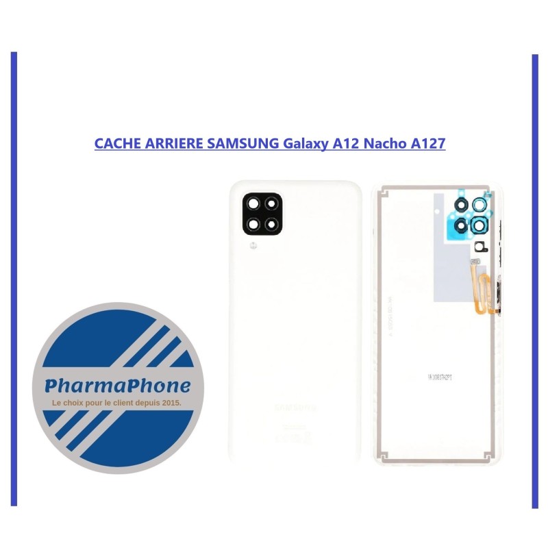 CACHE ARRIERE SAMSUNG Galaxy A12 Nacho A127 NOIR- EMPLACEMENT: Z2-R15-E56 CACHE ARRIERE SAMSUNG Galaxy A12 Nacho A127 NOIR- EMPLACEMENT: Z2-R15-E56