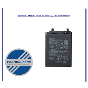 Batterie XIAOMI 14T PRO/ POCO F6 PRO (BM5W)  EMPLACEMENT: