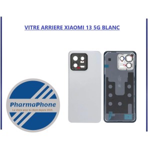VITRE ARRIERE XIAOMI 13 5G - EMPLACEMENT: