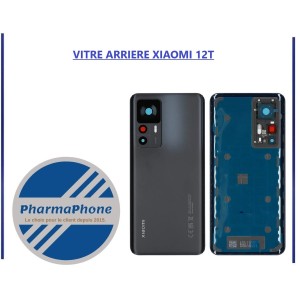 VITRE ARRIERE XIAOMI 12T - EMPLACEMENT: