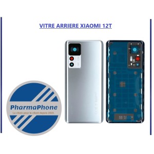 VITRE ARRIERE XIAOMI 12T - EMPLACEMENT: