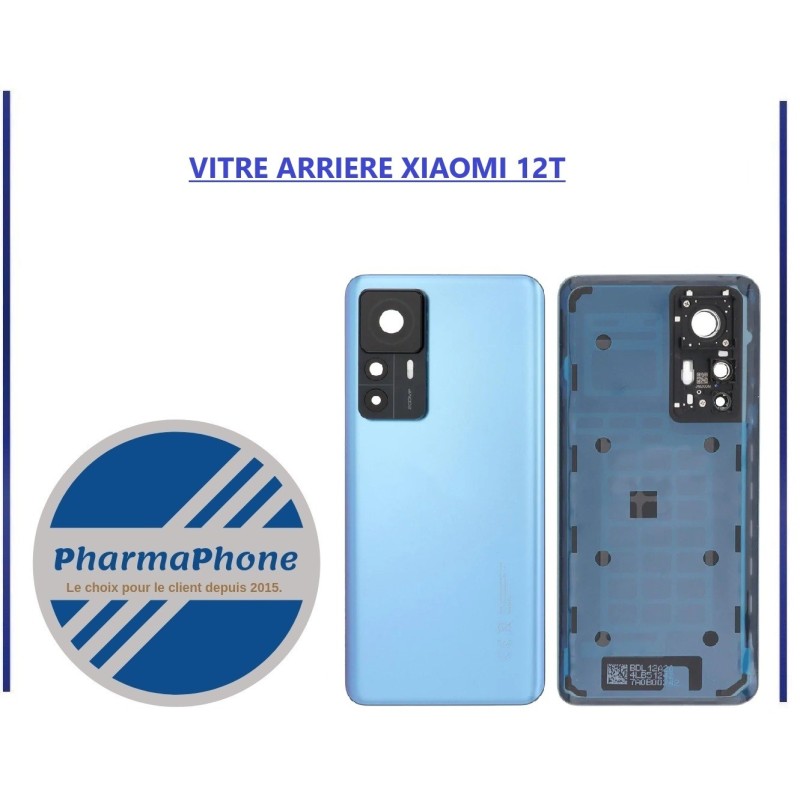 VITRE ARRIERE XIAOMI 12T - EMPLACEMENT: VITRE ARRIERE XIAOMI 12T - EMPLACEMENT: