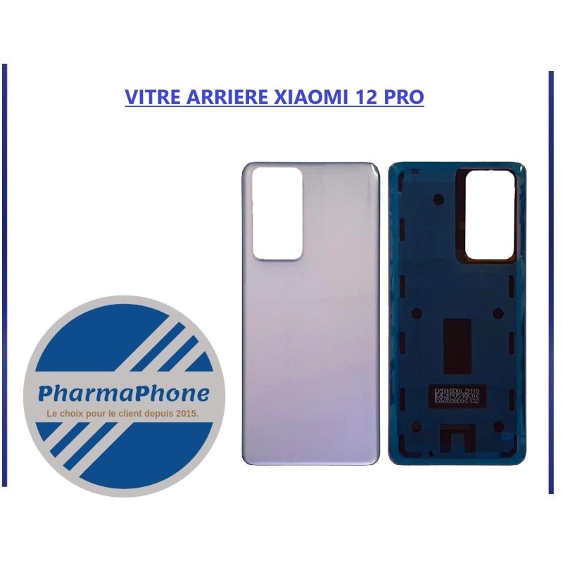 VITRE ARRIERE XIAOMI 12 PRO - EMPLACEMENT: