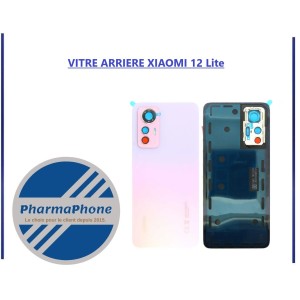 VITRE ARRIERE XIAOMI 12 Lite - EMPLACEMENT: