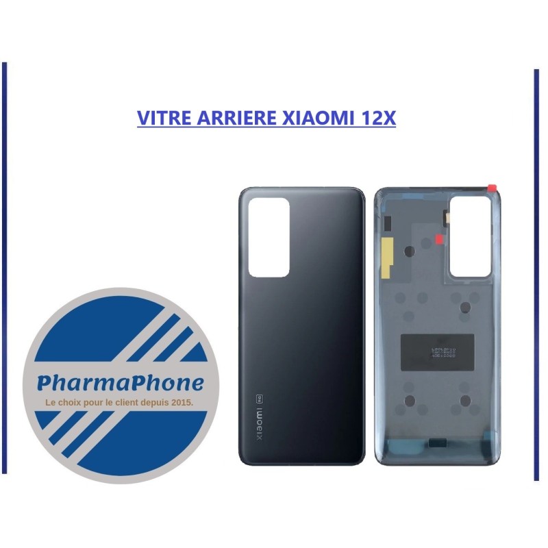 VITRE ARRIERE XIAOMI 12X - EMPLACEMENT: