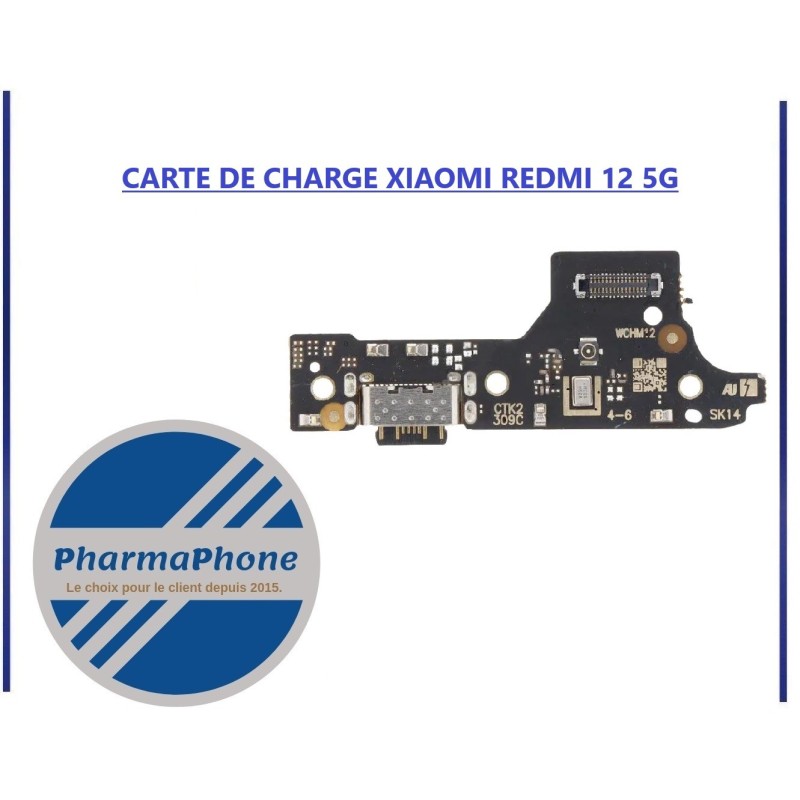 CARTE DE CHARGE XIAOMI REDMI 12 5G - EMPLACEMENT: CARTE DE CHARGE XIAOMI REDMI 12 5G - EMPLACEMENT:
