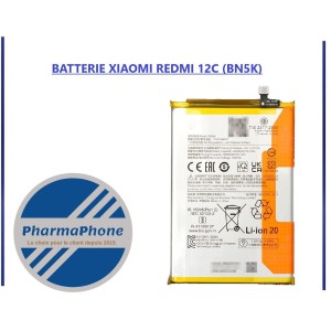 BATTERIE XIAOMI REDMI 12C (BN5K) EMPLACEMENT: